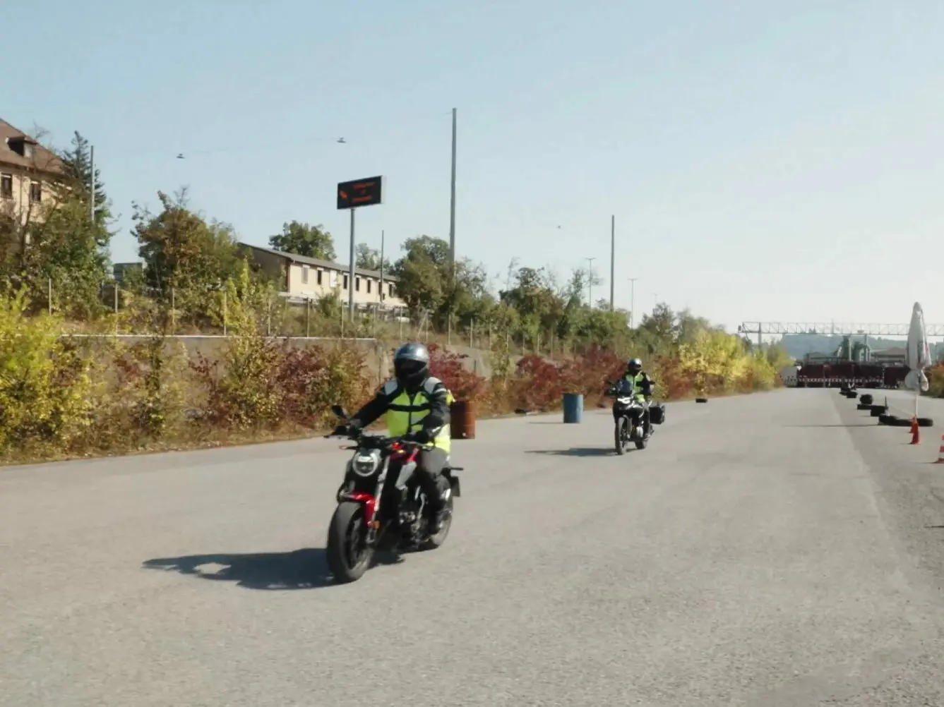 Motorrad-Ausbildung bei der Fahrschule Ramackers in Würzburg